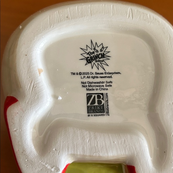 Grinch Holiday Cookie Jar